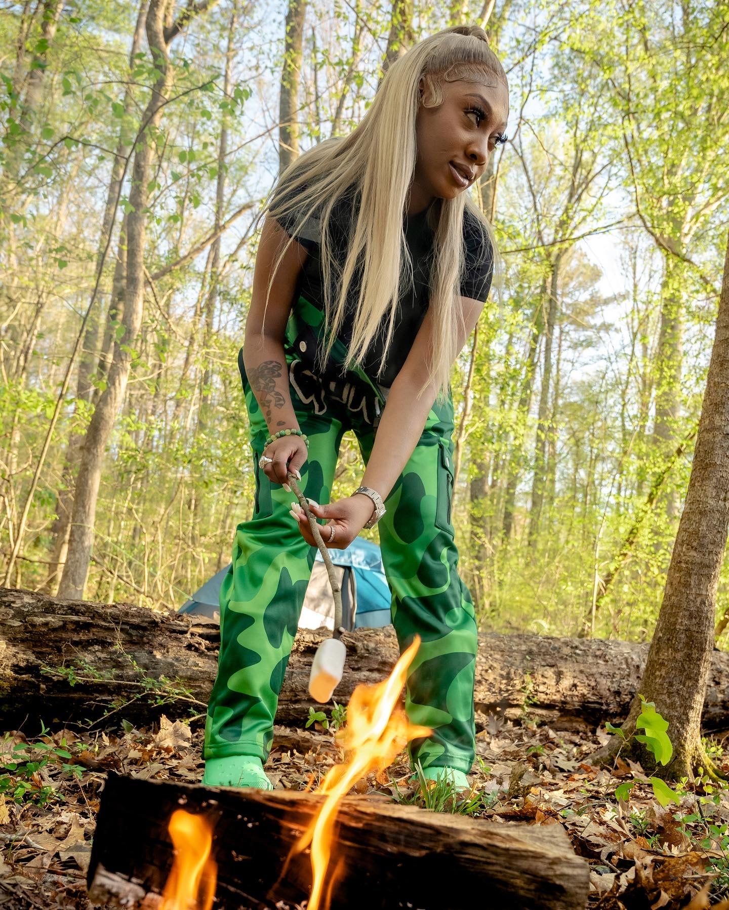 Guru Green Overalls