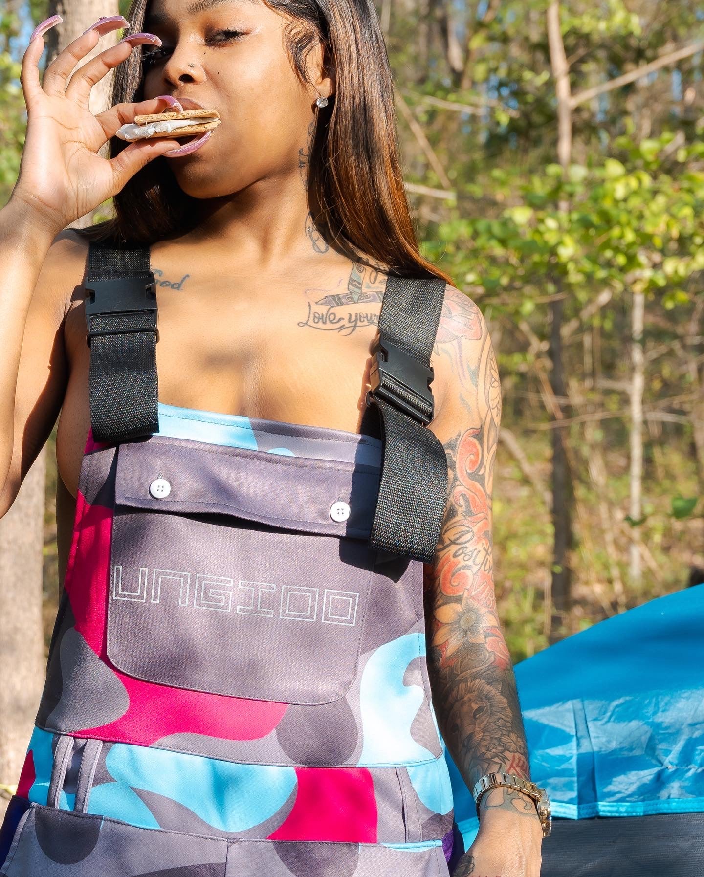 Guru Cotton Candy Overalls
